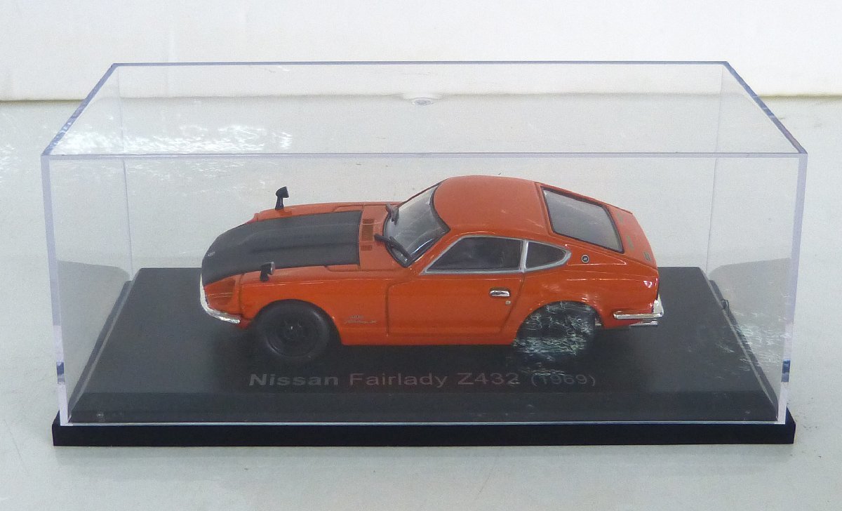 ☆アシェット 国産名車コレクション 1/43 NISSAN 日産 フェアレディ Z432 (1969) ミニカー USED品☆拍卖