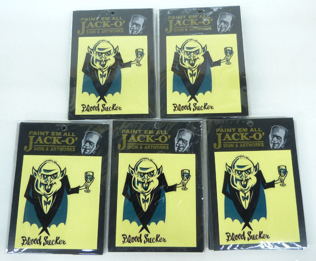 ☆保管品!ステッカー WZ LOWBROW ART COLLECTION JACK-O'【BLOOD SUCKER】50枚セット ⑥☆ 拍卖