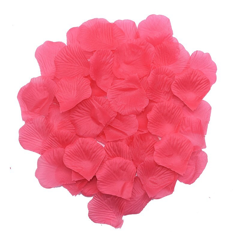 人工 シルク バラ 花びら ウェディング ブライダルシャワー 装飾 クラフト 偽花 DIY 1000 ピース F03拍卖