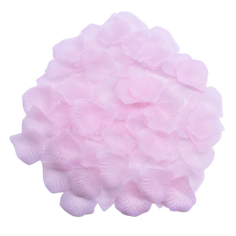 人工 シルク バラ 花びら ウェディング ブライダルシャワー 装飾 クラフト 偽花 DIY 1000 ピース F06拍卖