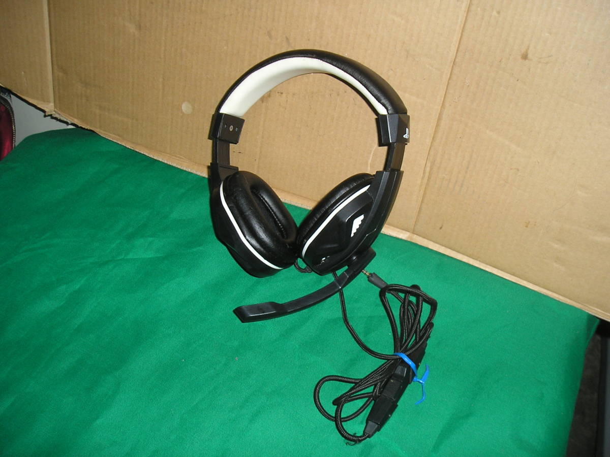 マイク ヘッドホン ■ プレステ 【保管 T】拍卖