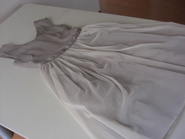 美品エレン×シップス チュールドレス シャンパンベージュM拍卖