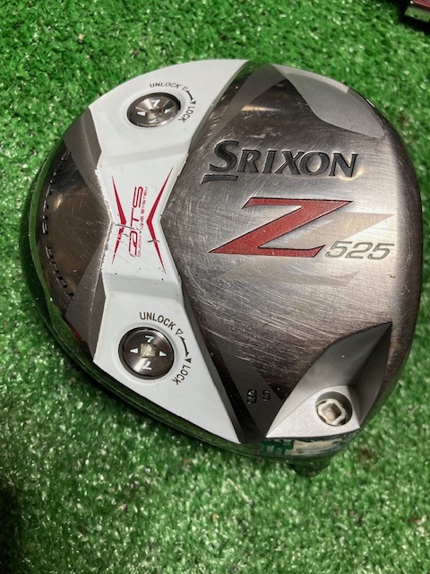 全国送料無料 中古ドライバーヘッド単品 スリクソン Z 525 TOUR FITTING  9.5°   Y1242拍卖