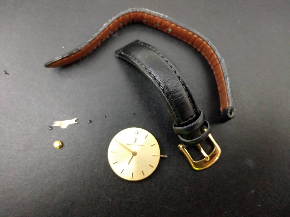 0816-03 中古☆Roberta di Camerino ロベルタ ディ カメリーノ ムーブメント ジャンク品拍卖