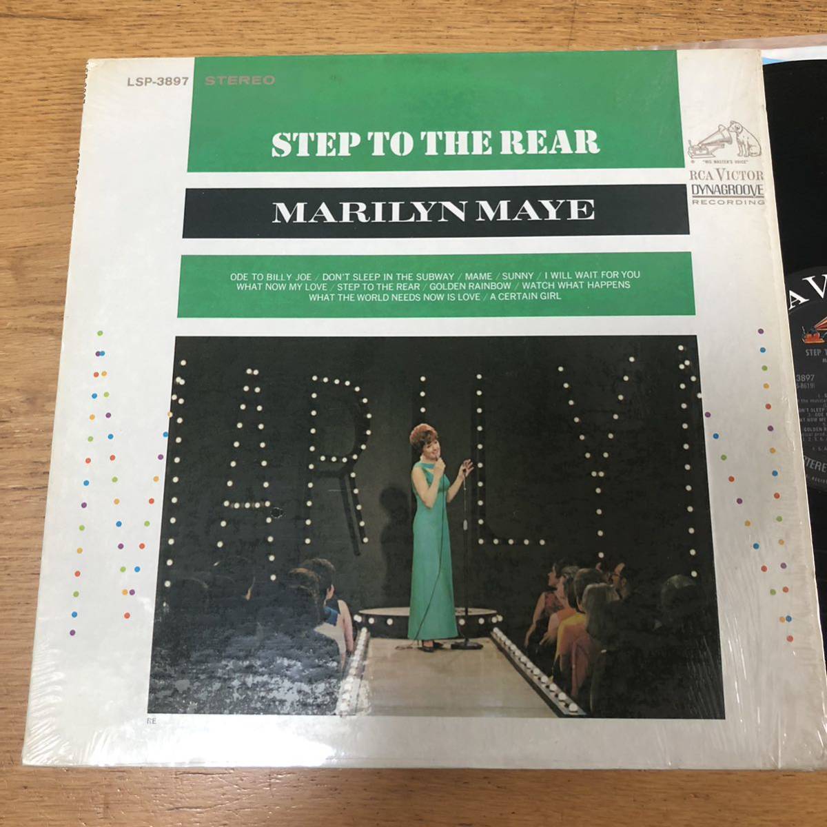 米オリジナル Marilyn Maye / step to the rear マリリン・メイ拍卖