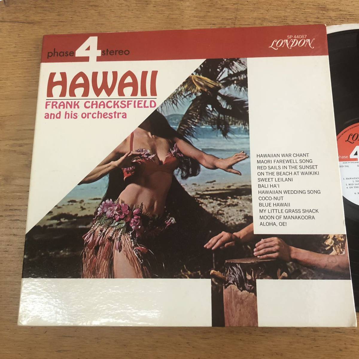 米オリジナル Frank Chacksfield / hawaii フランク・チャックスフィールド拍卖