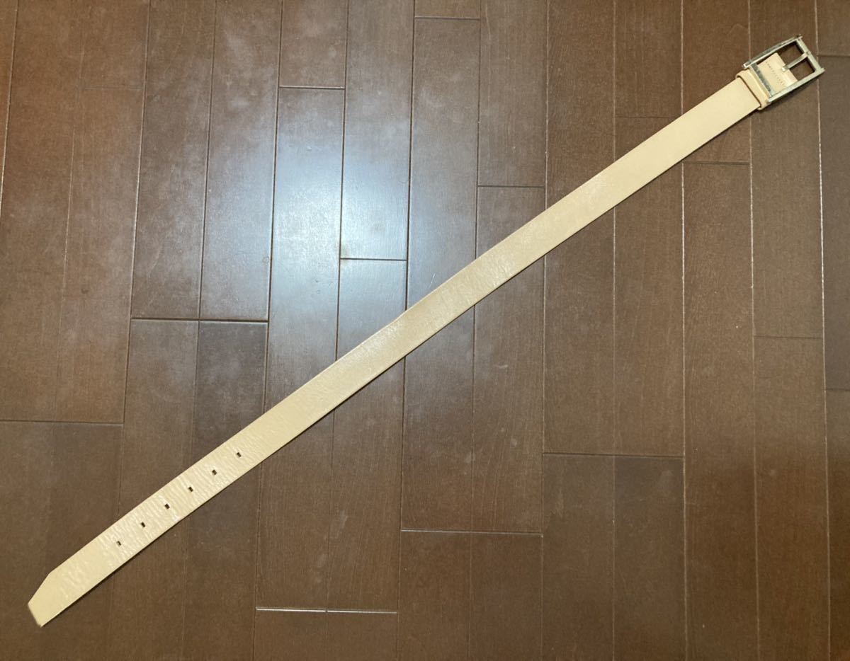 Le souk ル スーク レディス レザーベルト ベージュ 75-90cm 送料無料拍卖