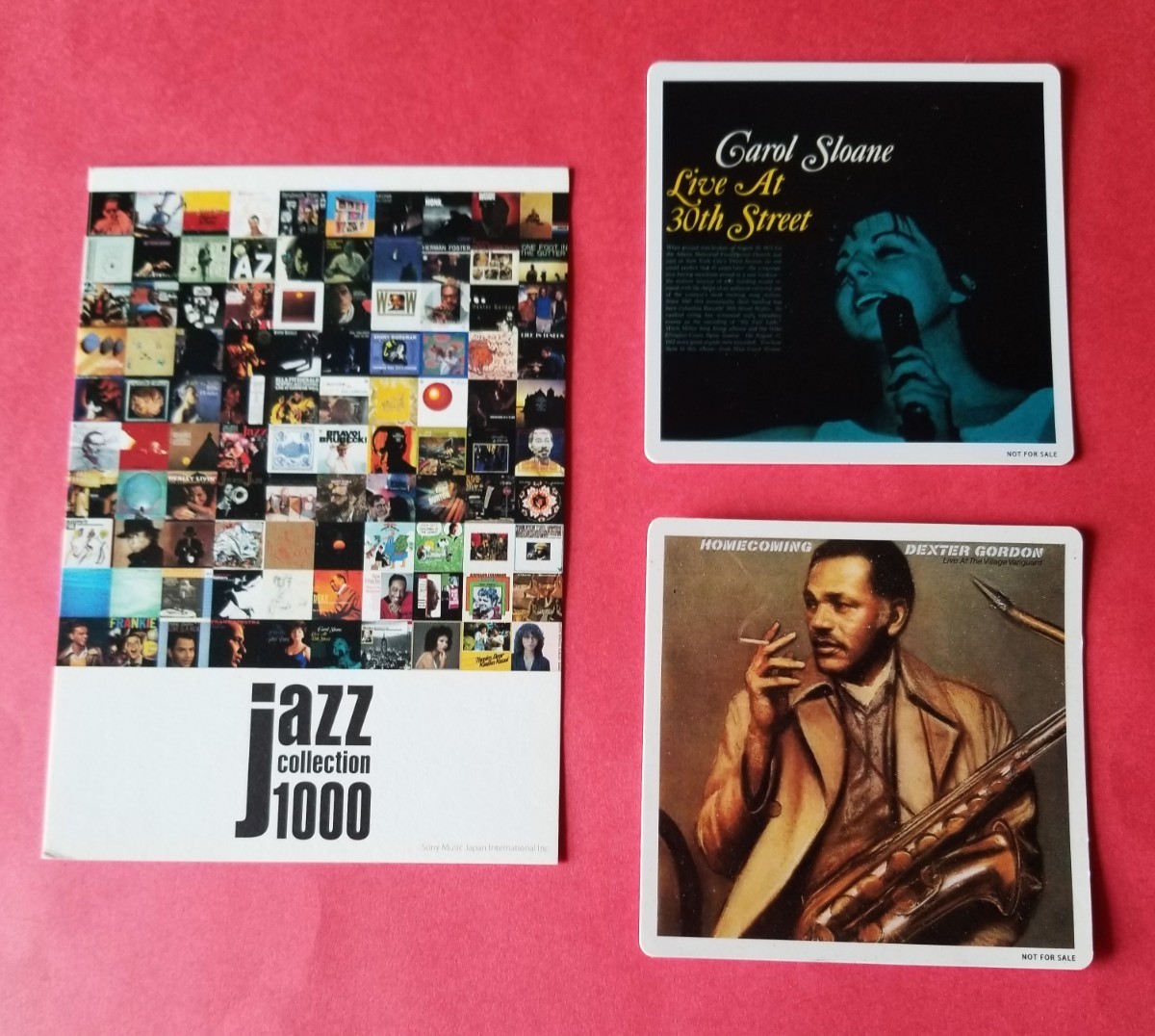 JAZZ ポストカード&コースター セット拍卖