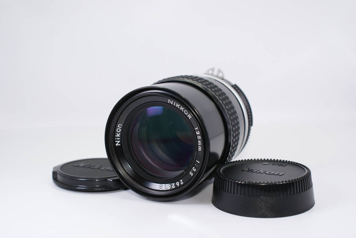 NIKON AI NIKKOR 135mm F3.5 カビ、曇りなし#42拍卖