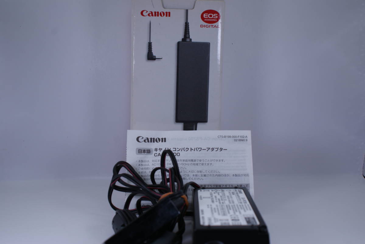 CANON COMPACT POWER ADAPTOR CA-PS700 新品級#404拍卖