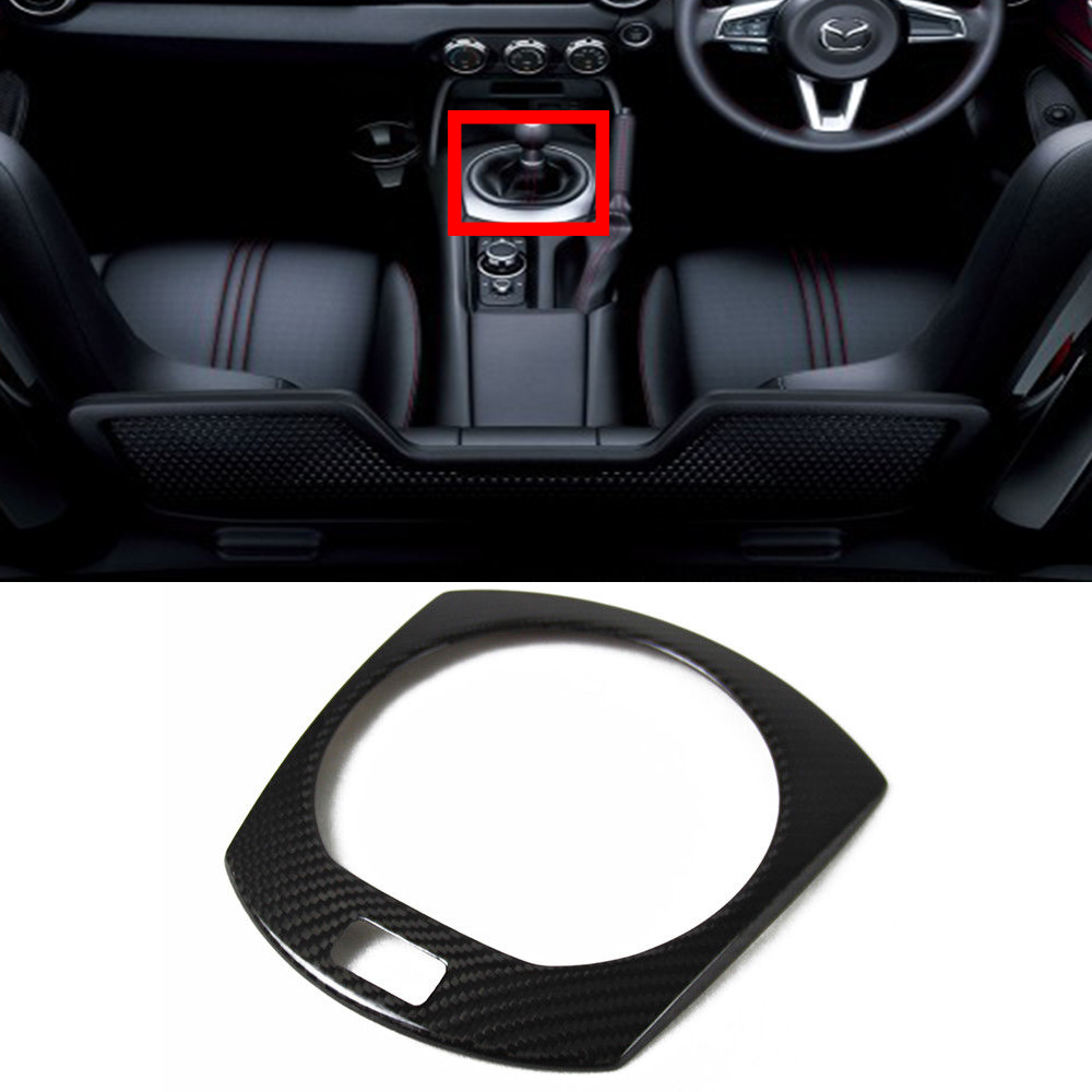 マツダ ロードスター RF MX-5 ND系 シフトゲート カバートリム フレーム 2016-2024 内装 カーボン製品拍卖
