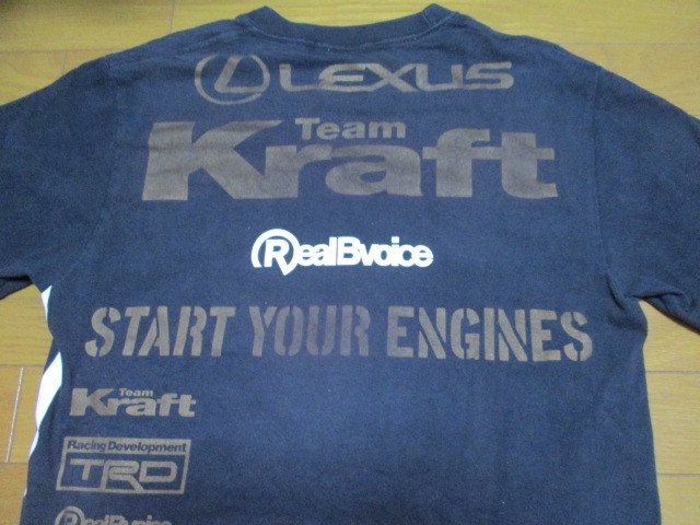 激レア! リアルビーボイス レクサス SURF 黒 ロゴ Tシャツ Mサイズ Kraft LEXUS 35拍卖