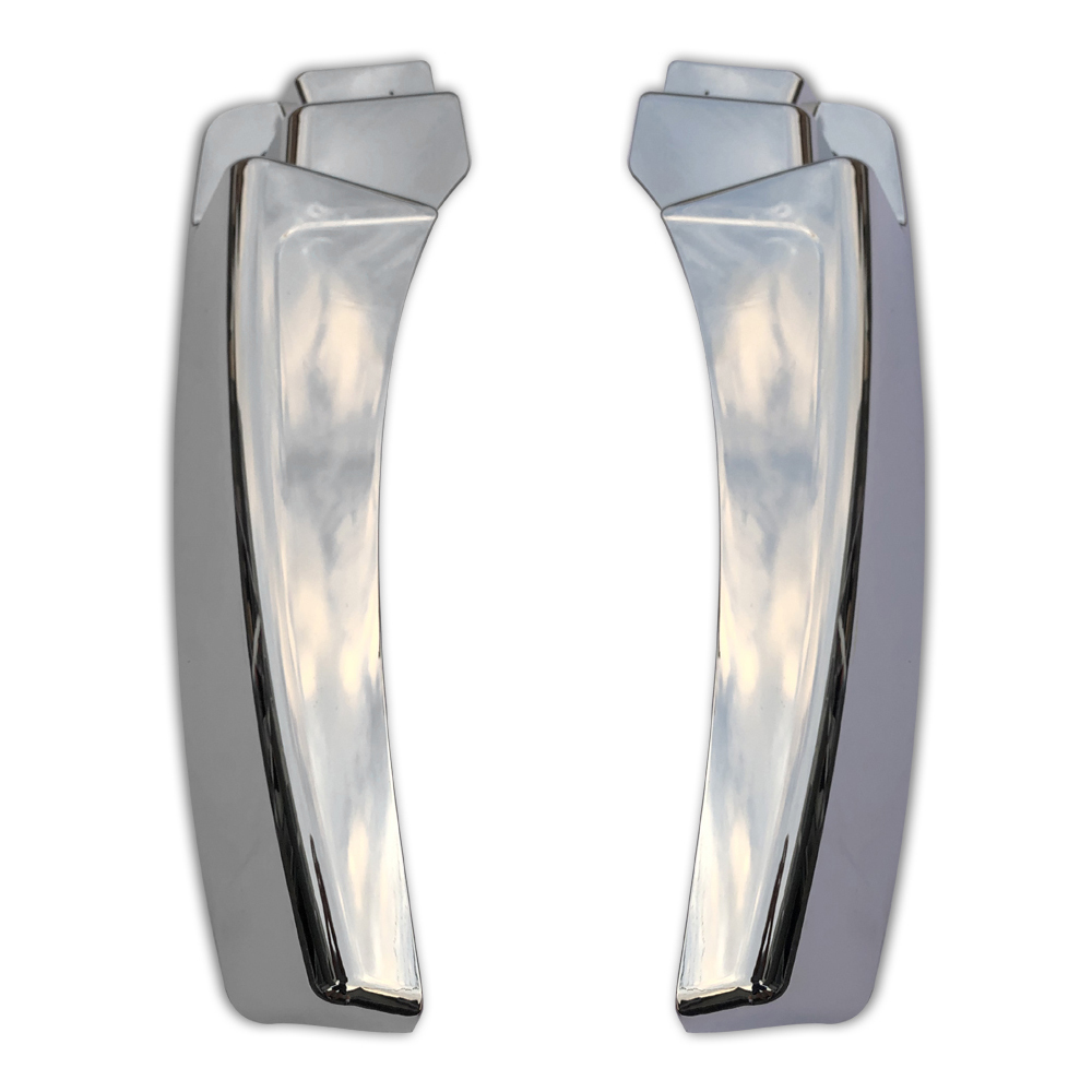 日野 H15年11月~ グランド プロフィア H29年5月~ 17 プロフィア メッキ マッド ガード カバー 左右 セット 新品 JP-ZJW033LR拍卖