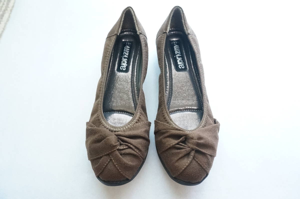 apprizm パンプス サイズ LL 茶色拍卖