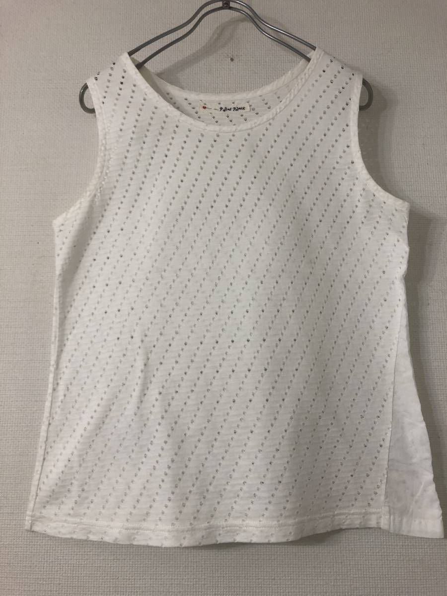 パラスパレス プルオーバ ノースリーブ メッシュ トップス Pal'las Palace 日本製拍卖