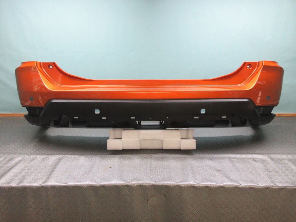 ◆ T32 エクストレイル X-TRAIL 後期 純正 リアバンパー 85022-6FR0H プレミアムホライズンオレンジ拍卖