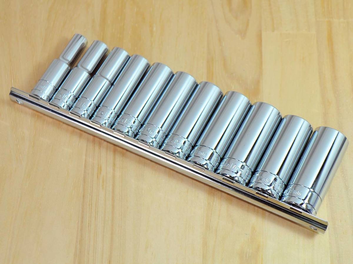 ★SIGNET 9.5sq ディープソケット 11個 セット 12431★3/8 ディープ ソケット ソケットホルダー♪拍卖