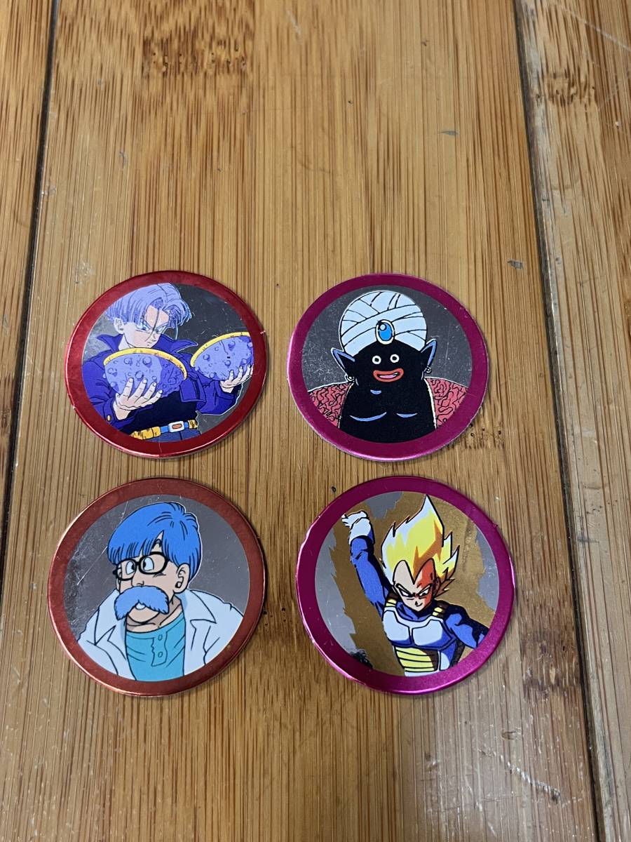 当時物 ドラゴンボール めんこ 4枚セット拍卖