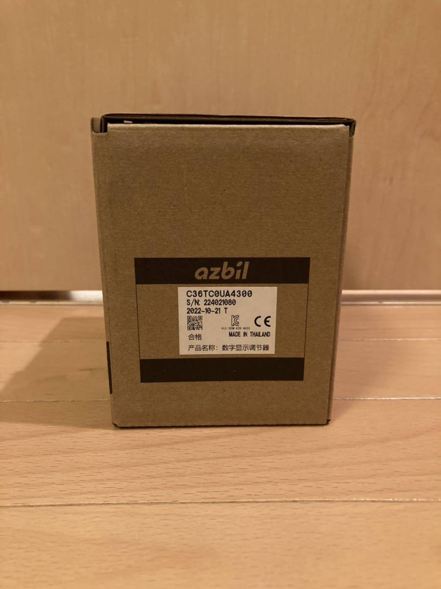 新品未使用2022年製 アズビル 山武 デジタル指示調節計 C36TC0UA4300 azbil拍卖