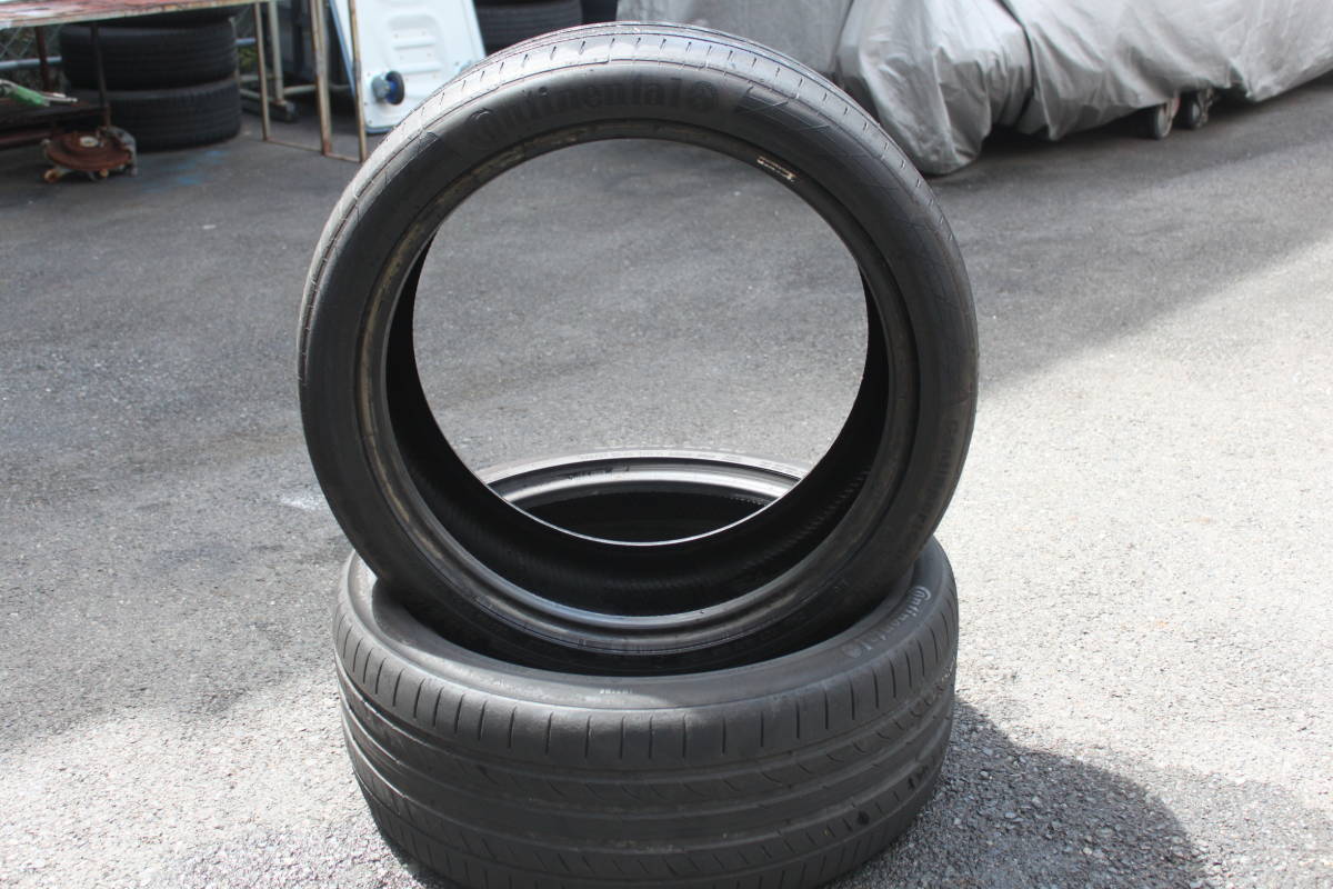 ★売り切り! 着払い 在庫処分!コンチネンタル ContiSportContact 255/40/R20 20インチ 2本セット販売 2014年製★拍卖