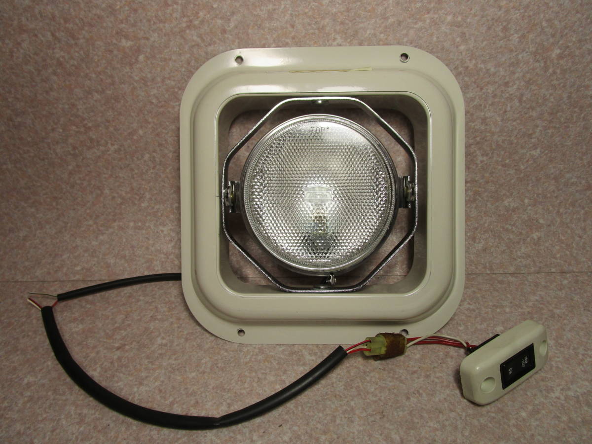 トヨタ純正 サーチランプ 81360-94353 KOITO 作業灯 12V スイッチ付き(COURTESY-OFF-ON)拍卖