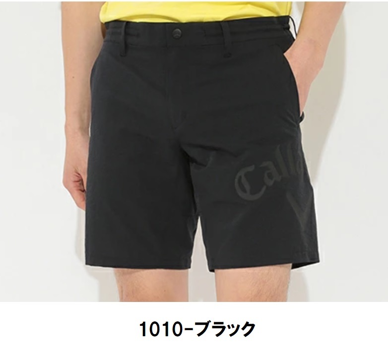 キャロウェイ 【 Callaway 】 メンズ ロゴプリント 8WAYストレッチパンツ C22127102 M ブラック 【2456】 ネコポス配送拍卖