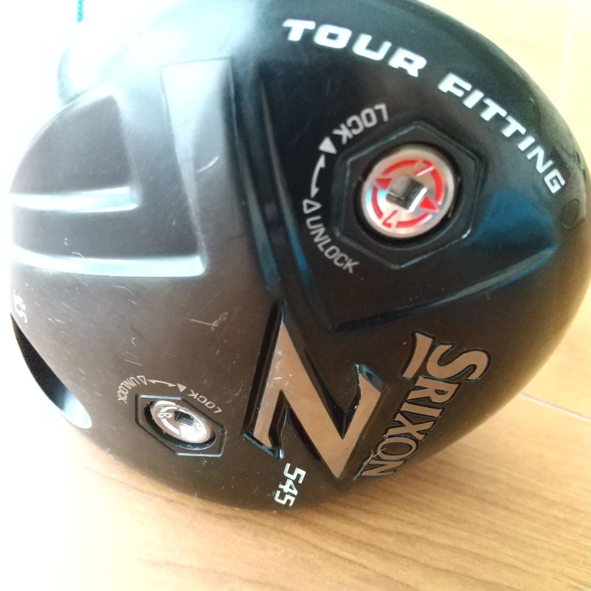 ★スリクソン ドライバー Z545 純正シャフト RX45 S 純正ヘッドカバー付 レンチ付★拍卖