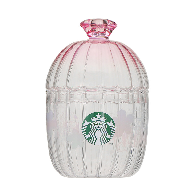 新品未使用 スターバックス スタバ 激レア Starbucks SAKURA 桜 さくら 2022 グラス キャニスター ガラス 置物 小物入れ拍卖