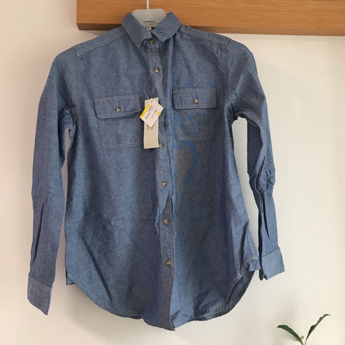 【新品】any FAM エニファム デニムシャツ サイズ 2拍卖