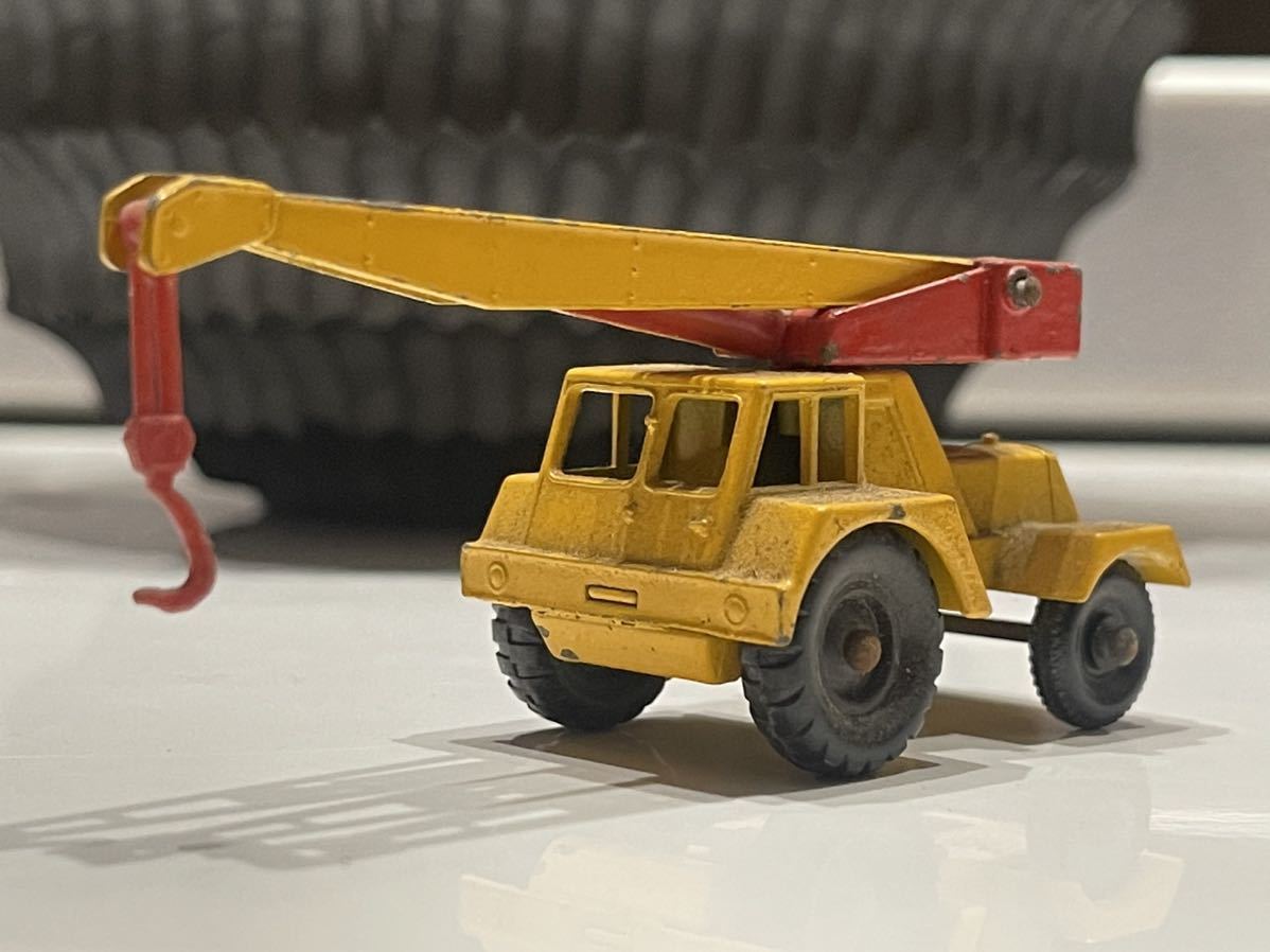 希少♪ マッチボックスmatchbox TAYLOR JUMBO CRANE 11ミニカー ヴィンテージ イギリス製 送料込み拍卖
