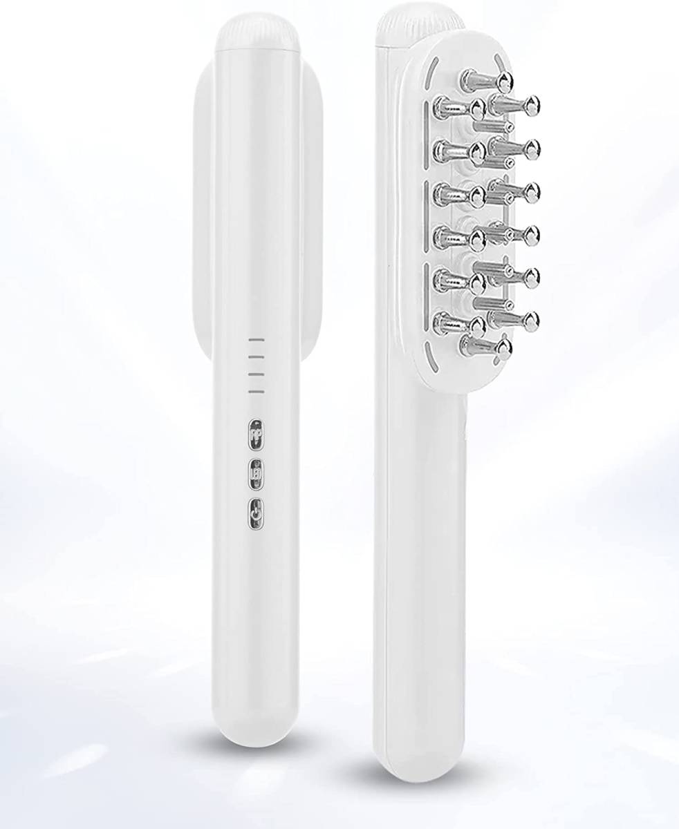 電気ブラシ RF美顔器 電動 頭皮ブラシ RF美顔器 1台多用 ems 微電流 LED光エステ 頭筋 表情筋 頭皮ケア Type-C充電式 日本語の説明書付き拍卖