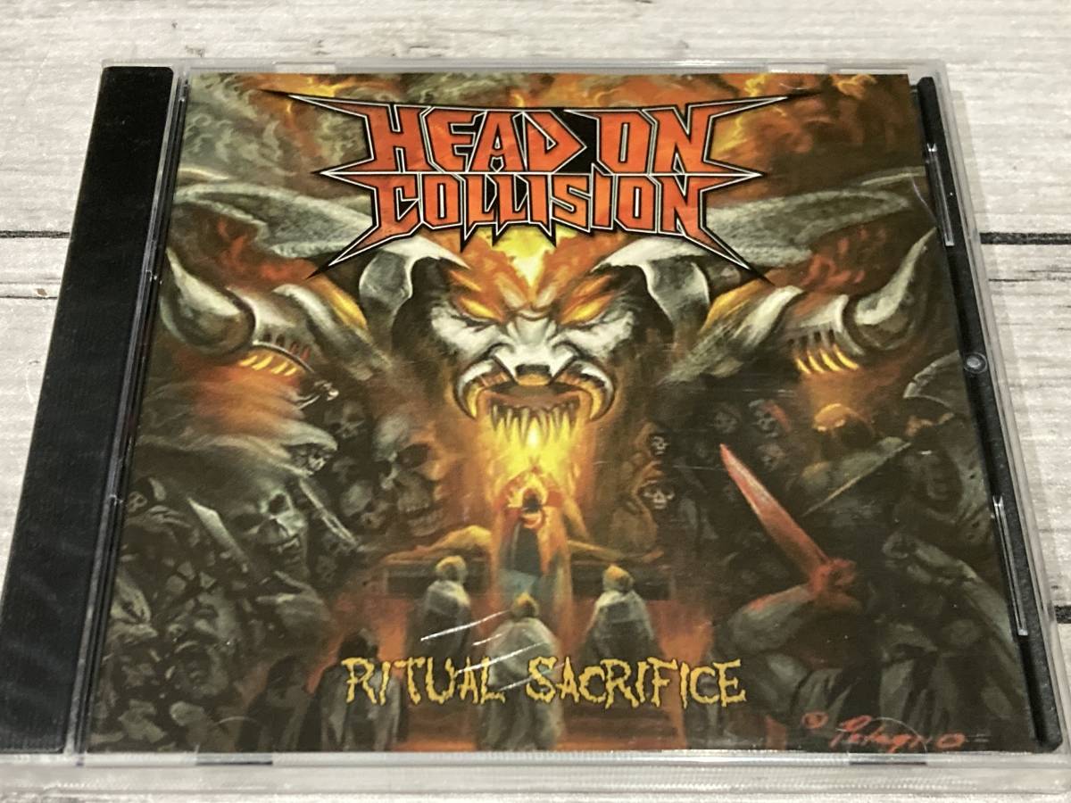 未開封CD Head On Collision / Ritual Sacrifice スラッシュ・メタル Slayer, Kreator好きに拍卖