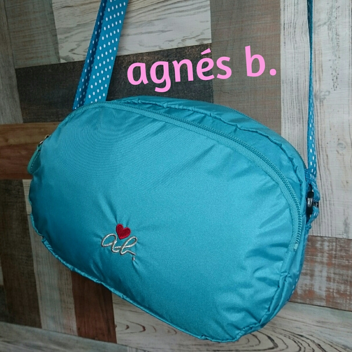 agnes b. アニエスベー ショルダーバッグ 中古品 1ZB241拍卖