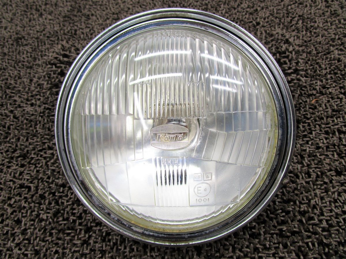 Z550F 社外 ヘッドライト △D798!ZR550A カスタム素材に カワサキ 【 KZ550DE 】刻印 440拍卖