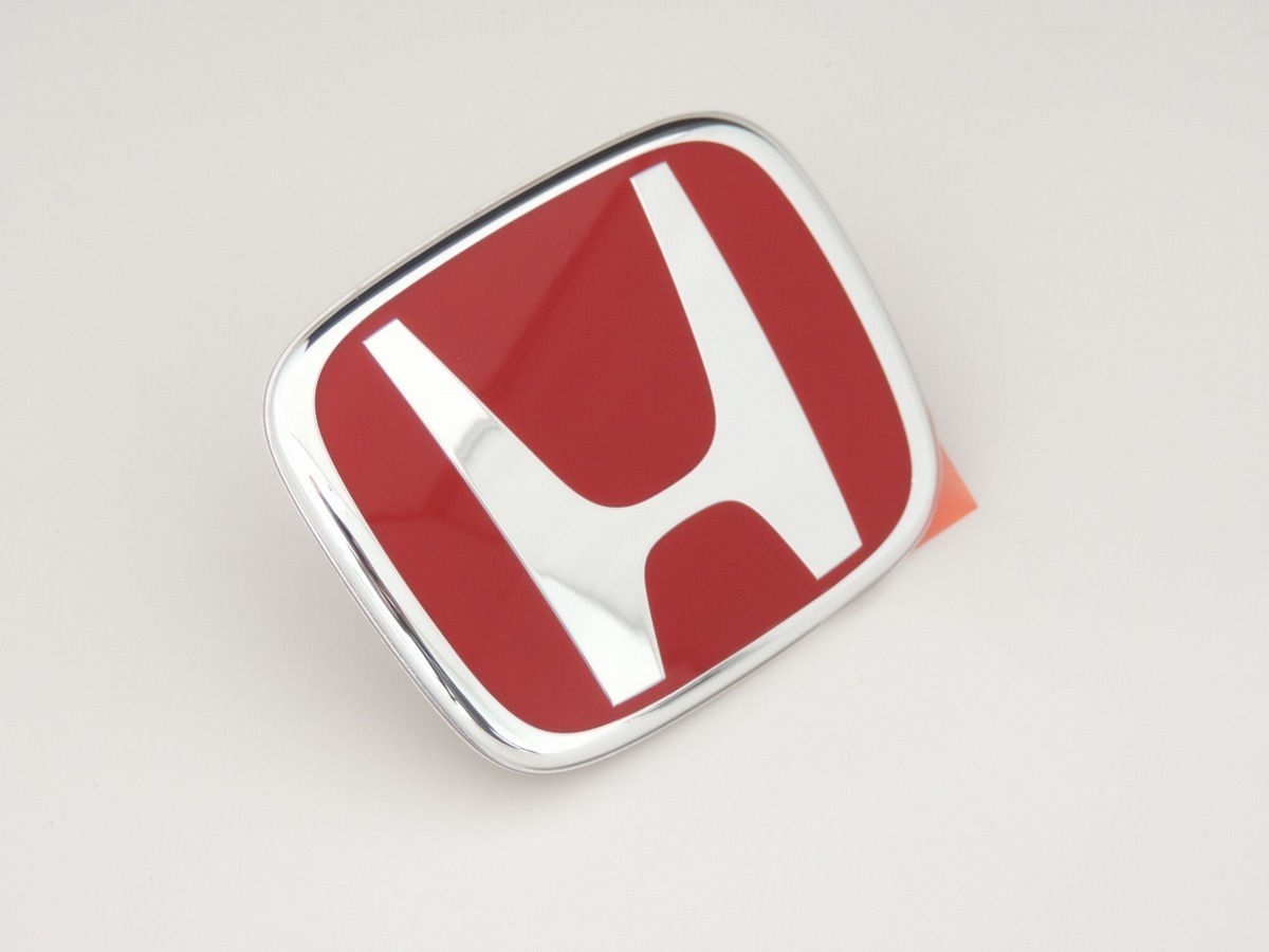 HONDA ホンダ純正 TYPE-R 用 レッドエンブレム ビート 約W65mm×H50mm ホンダエンブレム Hエンブレム Hマーク ホンダマーク 流用拍卖