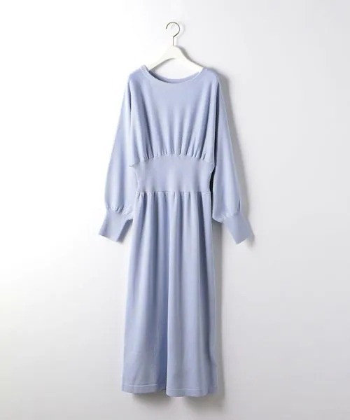 大幅値下げ!新品タグ付き UNITED ARROWS green label relaxingユナイテッドアローズ グリーンレーベルリラクシング 上品ニットワンピース 拍卖