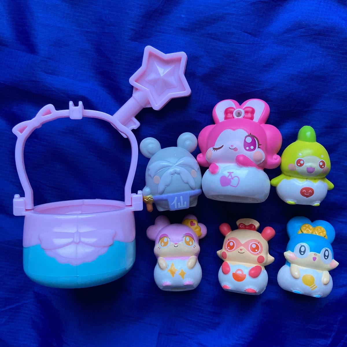 ★即決有★ ここたま ドールセット 7体 ここたま ミニフィギュア 7体 鍵 ブランコ セット拍卖
