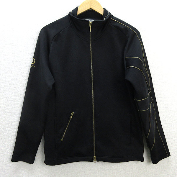z■タケオキクチ/TAKEOKIKUCHI トラックジャケット/ジャージ【4】黒/men's/163【中古】拍卖