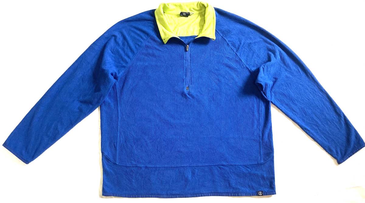 00s 2001年製 LANDS’END ランズエンド プルオーバー カットソー 青 XXL Y2K 拍卖
