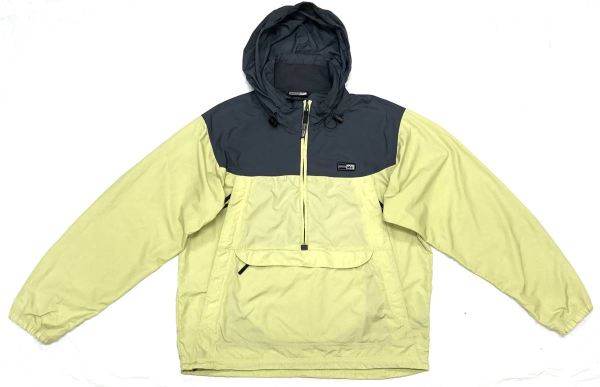 00s REI プルオーバー ナイロンジャケット M パッカブル アウトドア ナイロンリップ拍卖