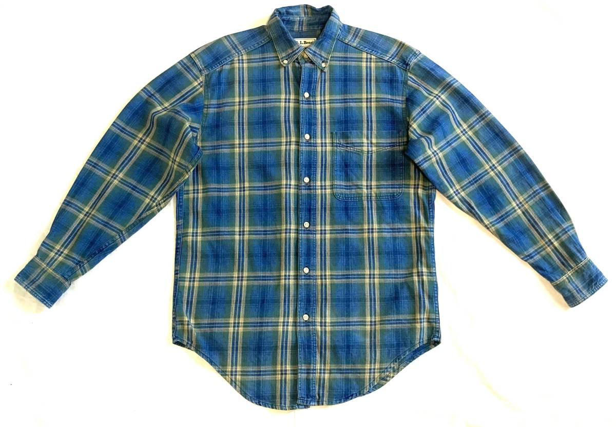 USA製 90s L.L.Bean BD シャツ S LLビーン ボタンダウン オックスフォード拍卖
