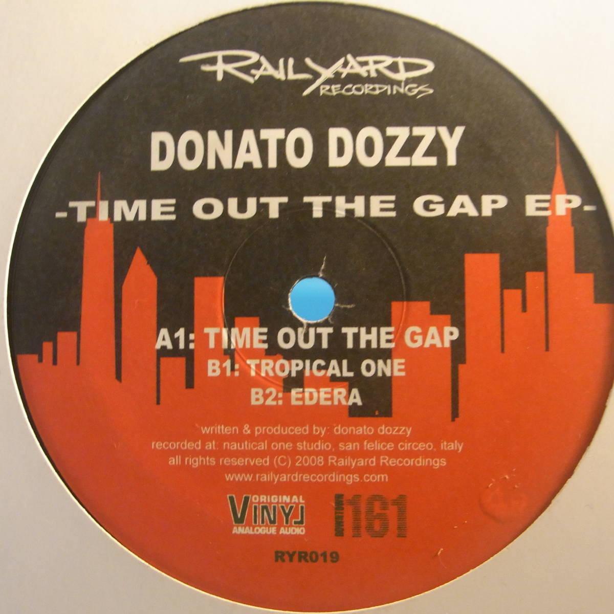 Donato Dozzy - Time Out The Gap EP拍卖
