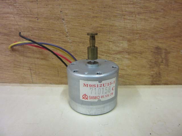 SR10■三甲電子モーター 9V.12V.CW / M9S12U15-1 / 710158C【中古ジャンク】拍卖