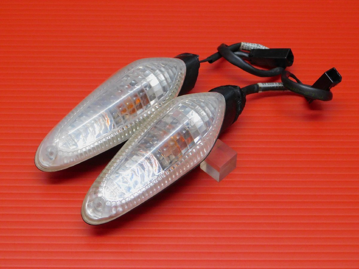 60【評価A】ドゥカティ M696A 実動 純正 リア ウィンカー 左右 セット 530.1.022.4A 点灯動画有拍卖