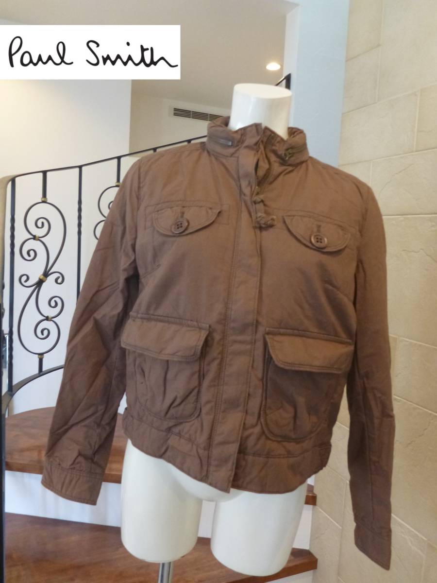 Paul Smith PINK ポールスミス★ 茶 ブラウン ジャケット 42 L相当拍卖