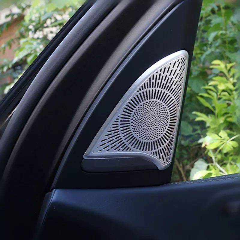 高グレード化♪ BMW サテンシルバー Aピラー スピーカー カバー G07 X7 xDrive35d xDrive35dMスポーツ M50 ガーニッシュ拍卖