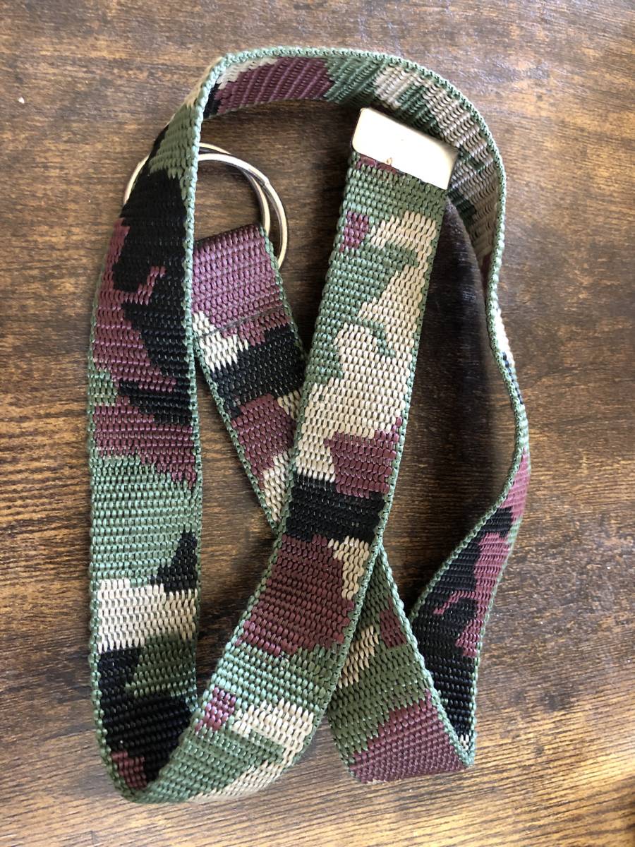 子ども用 迷彩柄ベルト拍卖