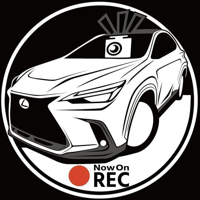 カラー変更可 レクサス nx ドラレコ ドライブレコーダー ステッカー拍卖