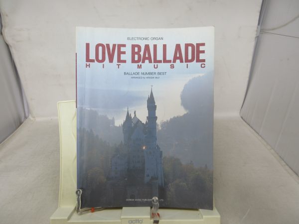 G3■NEW■LOVE BALLADE HIT MUSIC - 電子オルガン【著】【発行】 年◆並■送料150円可拍卖