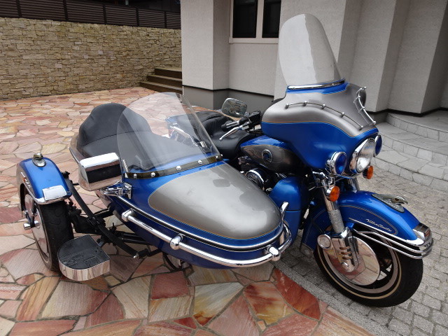 H9年登録(1997)ハーレーダビッドソンFLHTCU-Iエレクトラグライドウルトラクラッシックサイドカー(251)(01-68)拍卖